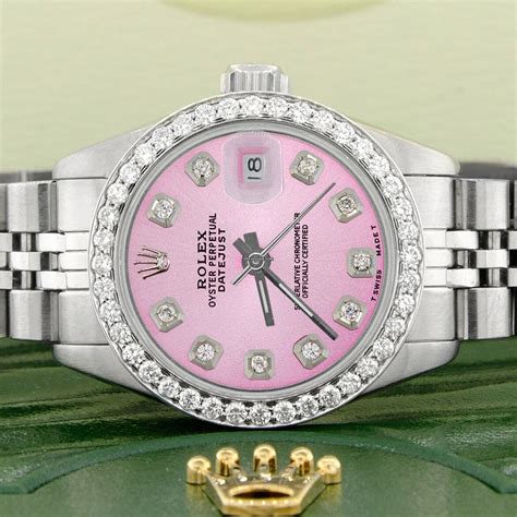 rolex datejust lady quadrante rosa|lady datejust watches.